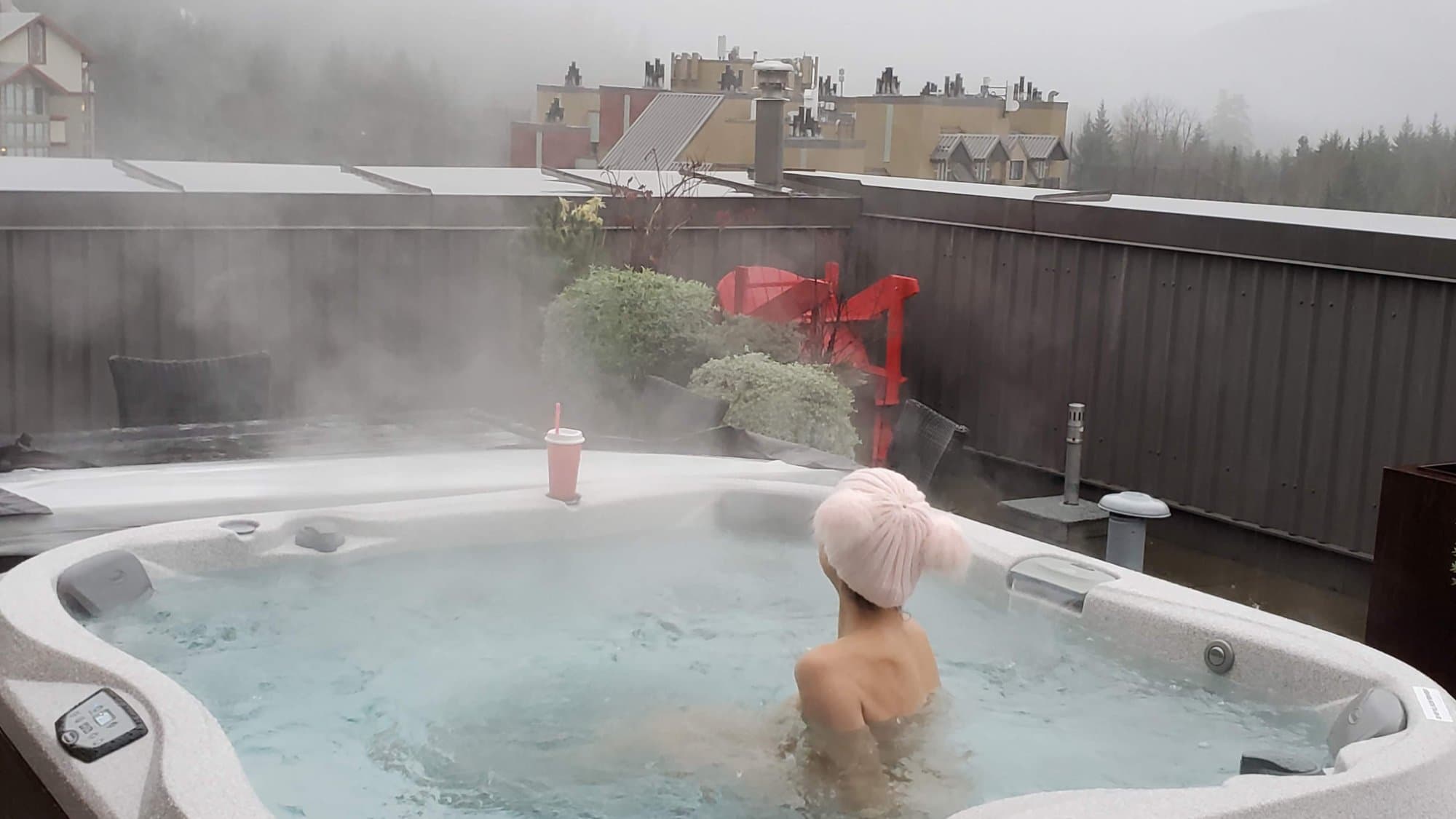Private hot tub party event